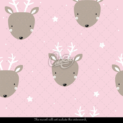 Fotobehang De sprookjeswereld van rendieren