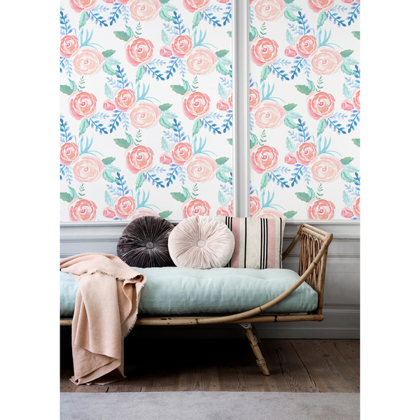 Fotobehang Engelse stijl bloemen