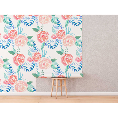 Fotobehang Engelse stijl bloemen