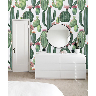 Fotobehang Helemaal Cactus