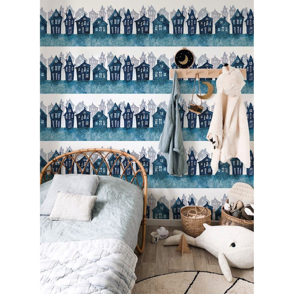 Fotobehang Onze hele straat