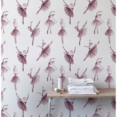 Fotobehang Dansende ballerina's
