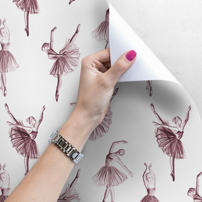 Fotobehang Dansende ballerina's