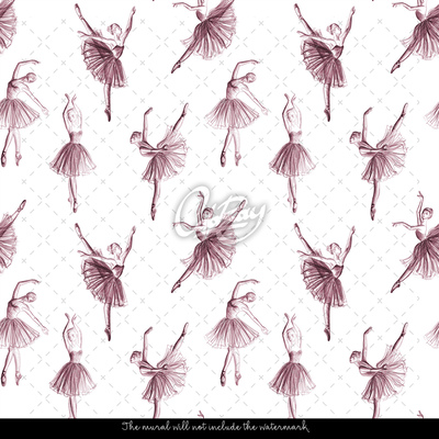 Fotobehang Dansende ballerina's