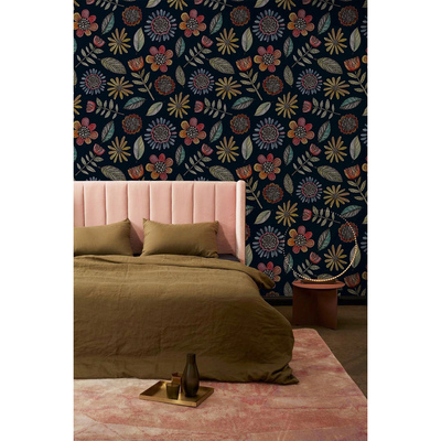 Fotobehang Floristische weide