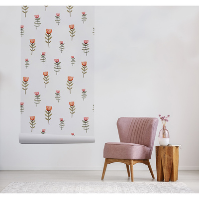 Fotobehang Heldere weide