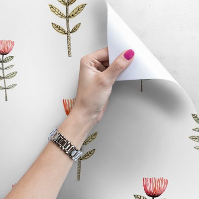 Fotobehang Heldere weide