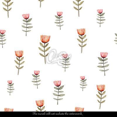 Fotobehang Heldere weide