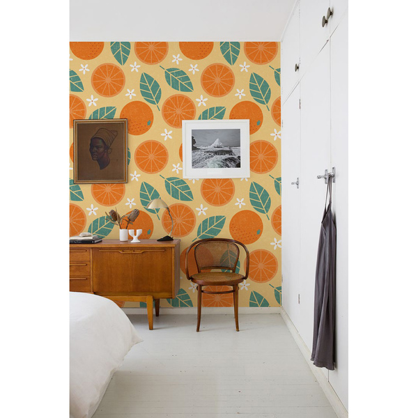 Fotobehang Of misschien een beetje sinaasappel?