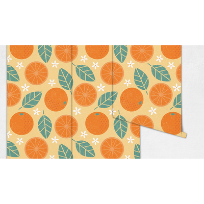 Fotobehang Of misschien een beetje sinaasappel?