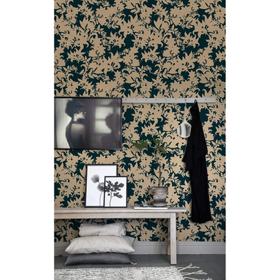 Fotobehang Ik zag de Schaduw van de Bloemen