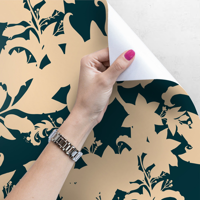 Fotobehang Ik zag de Schaduw van de Bloemen