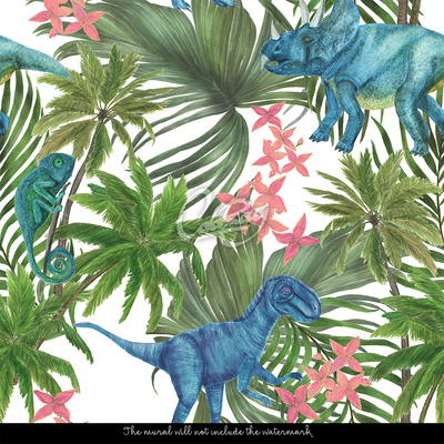 Fotobehang Het Trias is onder ons