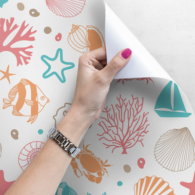 Fotobehang In de onderwaterwereld