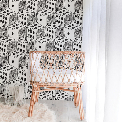 Fotobehang Gooi de dobbelstenen, laat hem geluk hebben