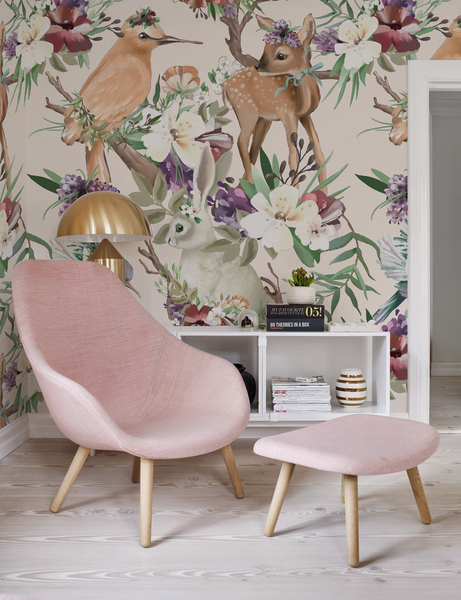 Fotobehang Betoverd Bos