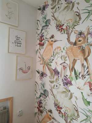 Fotobehang Betoverd Bos