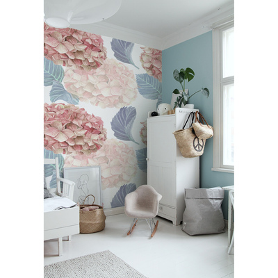 Fotobehang Geurige bloemenballen