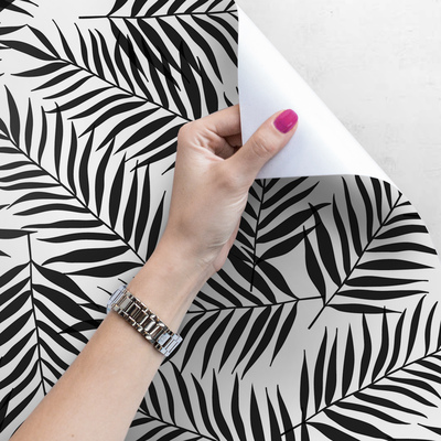 Fotobehang Palmschaduwen