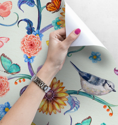 Fotobehang Het sprookje van de weide