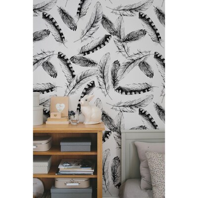 Fotobehang De lichtheid van pluizige veren