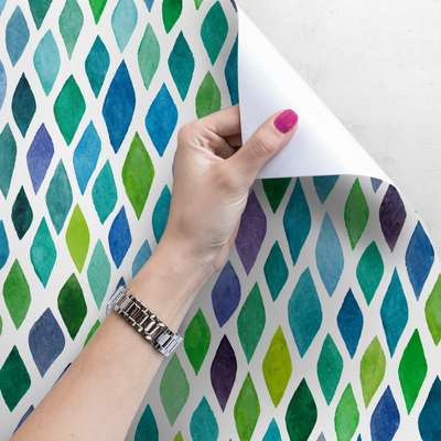 Fotobehang Regenboog Duizelig