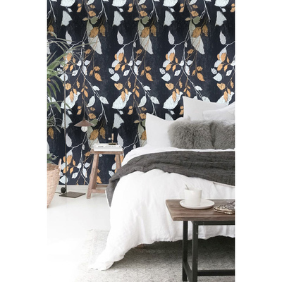 Fotobehang Zomeravond in de tuinretraite