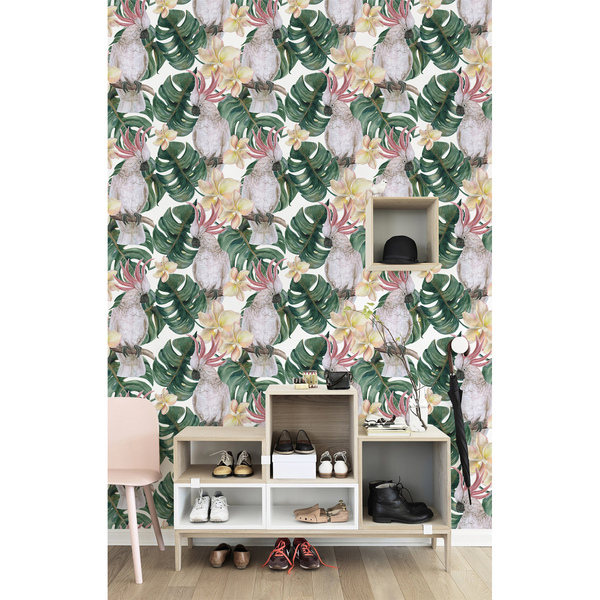 Fotobehang Papegaaienhuis