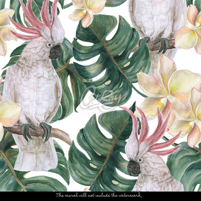 Fotobehang Papegaaienhuis