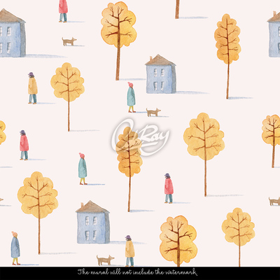 Fotobehang Mijn kleine grote wereld