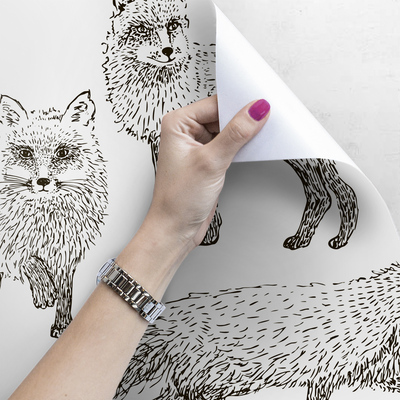 Fotobehang De vos heeft hier een hol