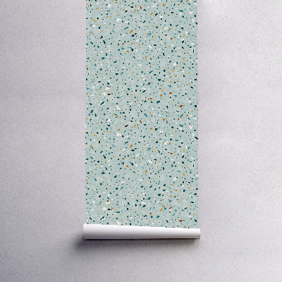 Fotobehang Lichtgroen Terrazzo