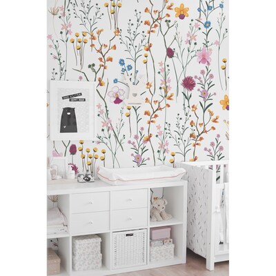 Fotobehang Wilde bloemen