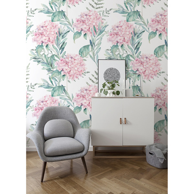 Fotobehang Boeiend subtiele bloemen