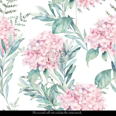 Fotobehang Boeiend subtiele bloemen