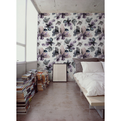 Fotobehang Bloemen Schaduw Magie