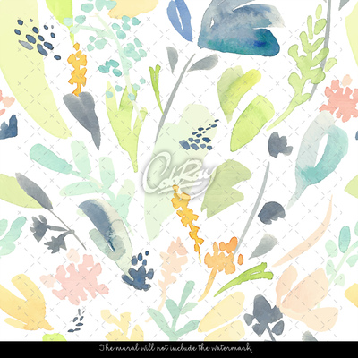 Fotobehang Penseelstreek