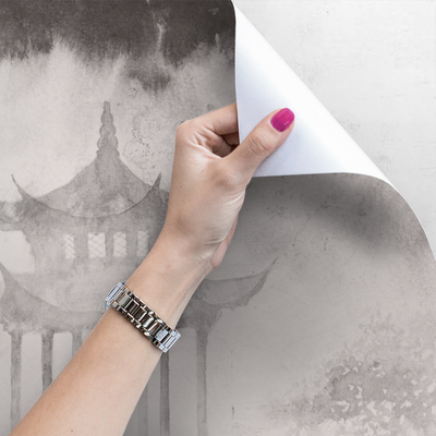 Fotobehang Aziatisch klimaat onder een Pools dak