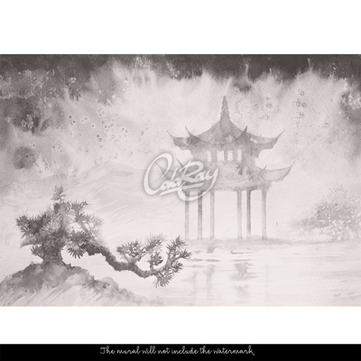 Fotobehang Aziatisch klimaat onder een Pools dak