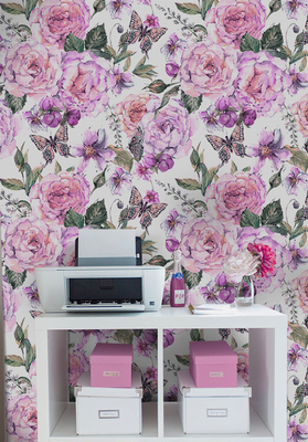 Fotobehang Achter het Engelse hek