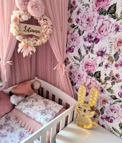 Fotobehang Achter het Engelse hek