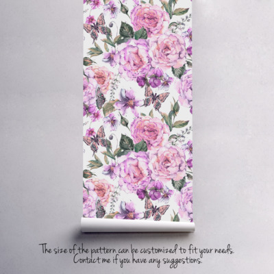 Fotobehang Achter het Engelse hek