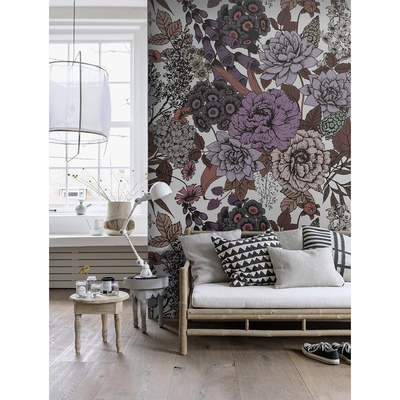 Fotobehang Avond in de geheime tuin