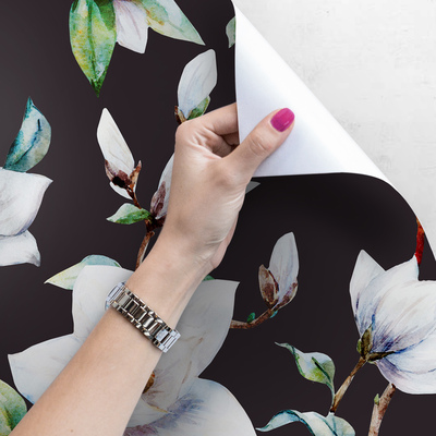 Fotobehang Fijne takken