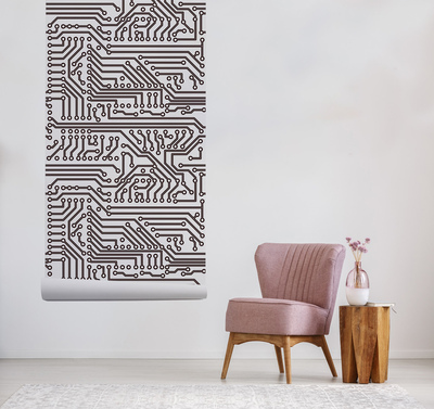 Fotobehang Elektronisch systeem