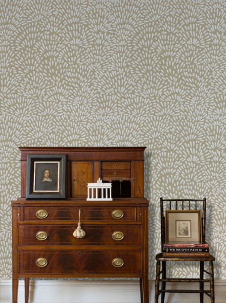 Fotobehang Beige Tranen