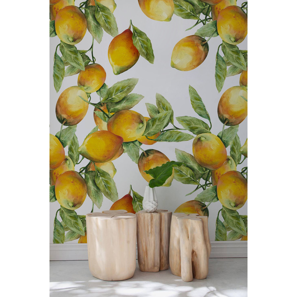 Fotobehang Sappige citroenen