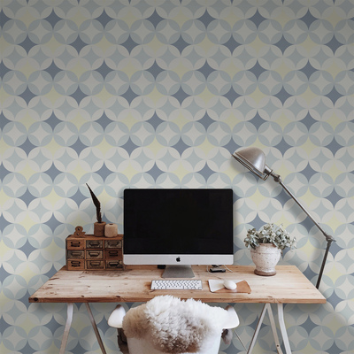 Fotobehang Pastelcirkels