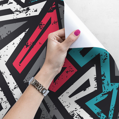 Fotobehang Grunge-graffiti