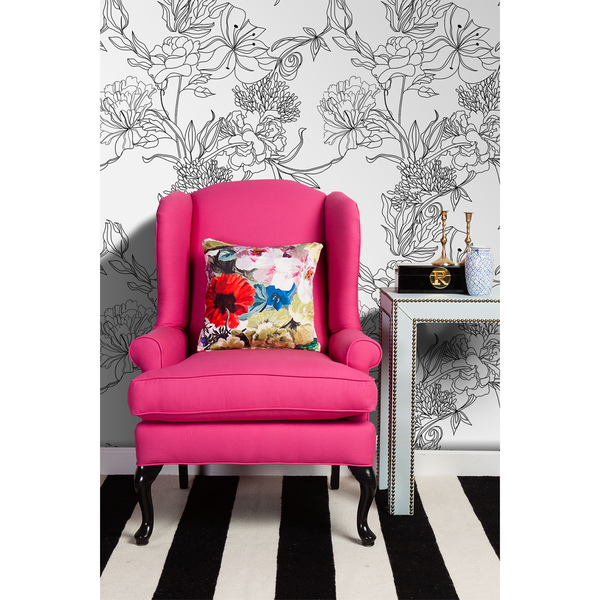 Fotobehang Lente Schets